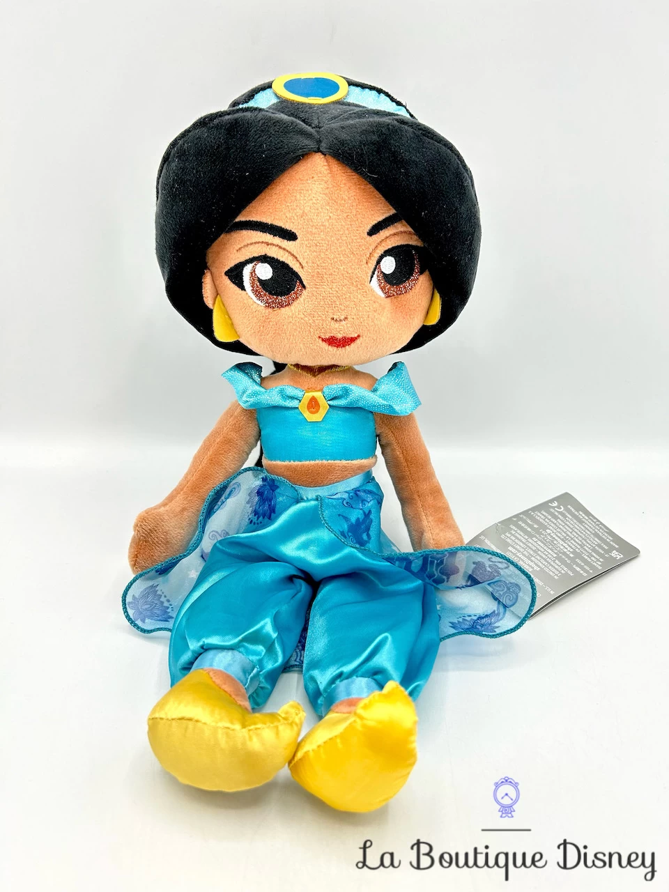 Poupée Chiffon Jasmine Disney Store 2023 ShopDisney Aladdin Peluche Princesse Bleu 38 Cm 1 Poupée Chiffon Jasmine Disney Store 2023 ShopDisney Aladdin Peluche Princesse Bleu 38 Cm