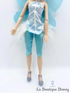 Poupée Cristal Disney Store 2012 Clochette Et Le Secret Des Fées Bleu Fairies 25 Cm -Le Rêve Enchanté Soldes Magasin poupee cristal disney fairies the disney store fee bleu blanc ailes 1