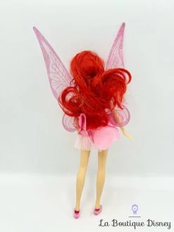 Poupée Roselia Disney Store Fairies La Fée Clochette Rose Ailes 28 Cm -Le Rêve Enchanté Soldes Magasin poupee roselia disney fairies fee clochette amie rose ailes 1
