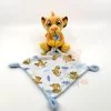 Disney - Simba Le Lion - Peluche Avec Doudou Jaune Bleu Blanc 25 Cm